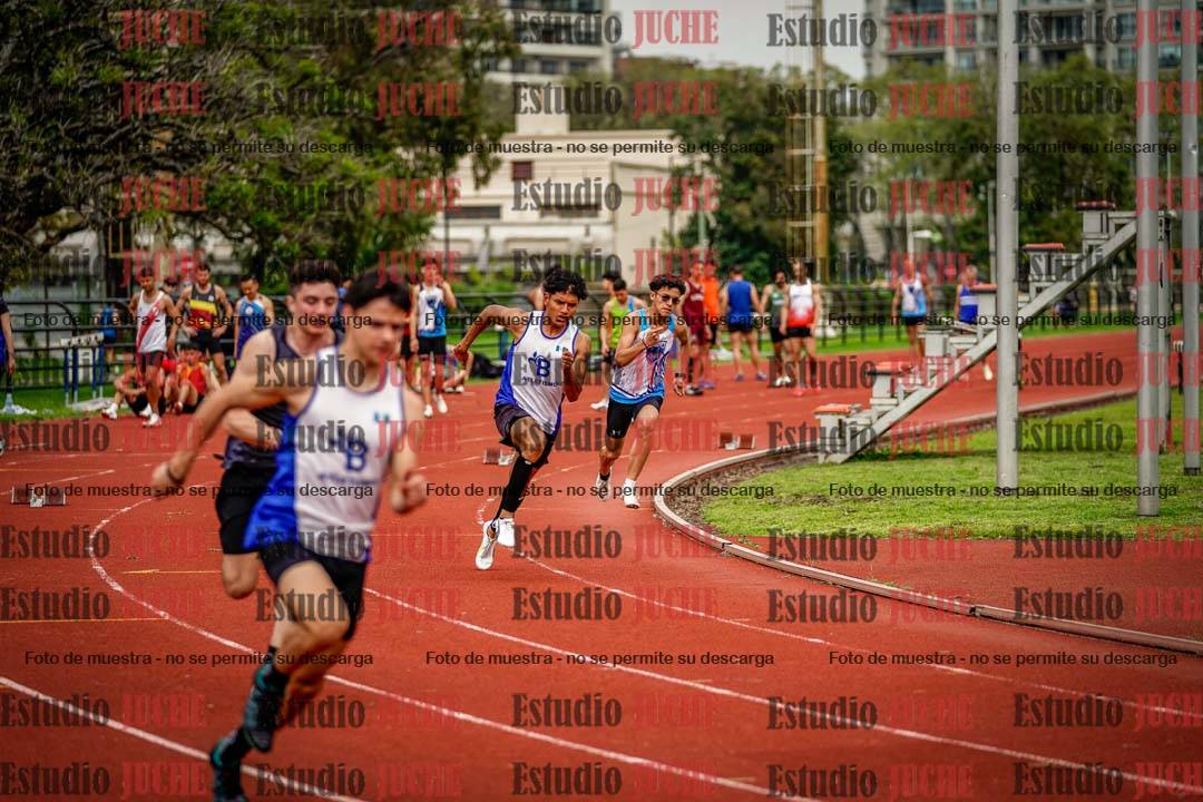 Fotos de los 200 m de varones