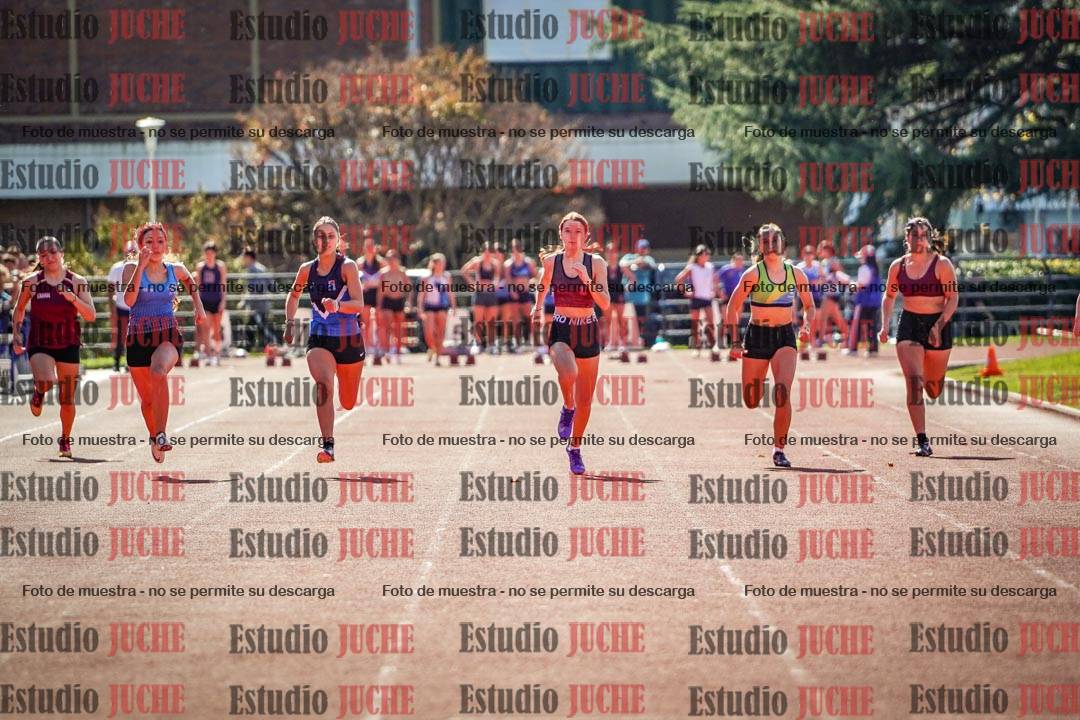 Fotos de los 100 m llanos de mujeres