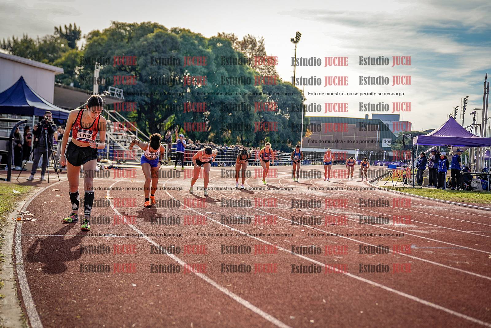 Fotos de los 800 m de mujeres