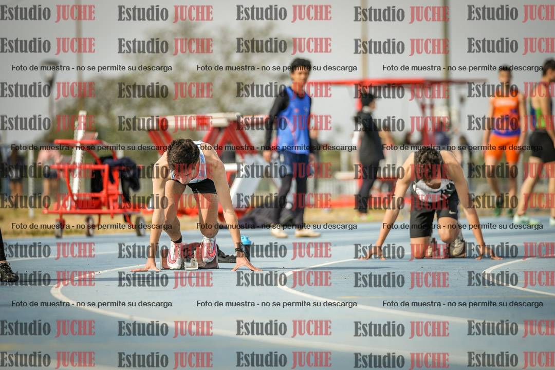 Fotos de los 200 m llanos de varones