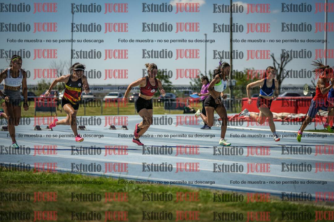 Fotos de los 100 m llanos de mujeres