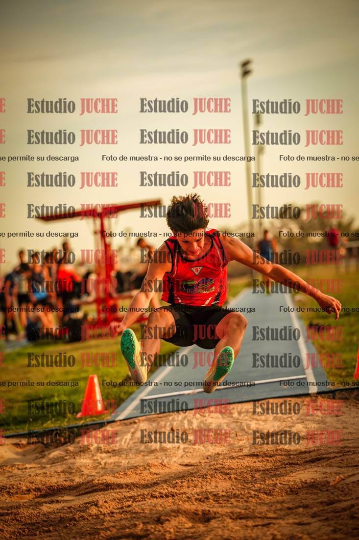 Fotos del salto en largo de varones