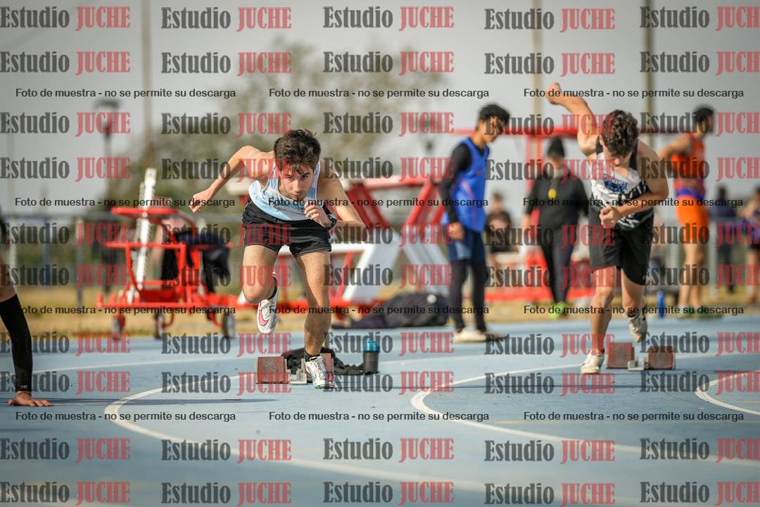 Fotos de los 200 m llanos de varones