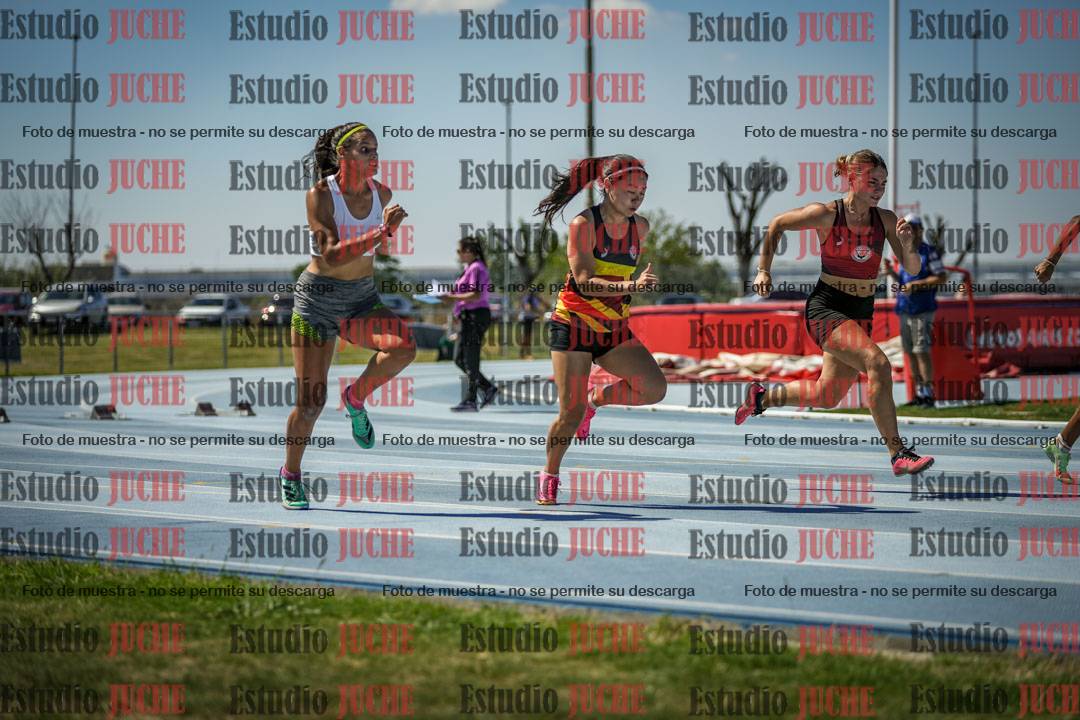 Fotos de los 100 m llanos de mujeres