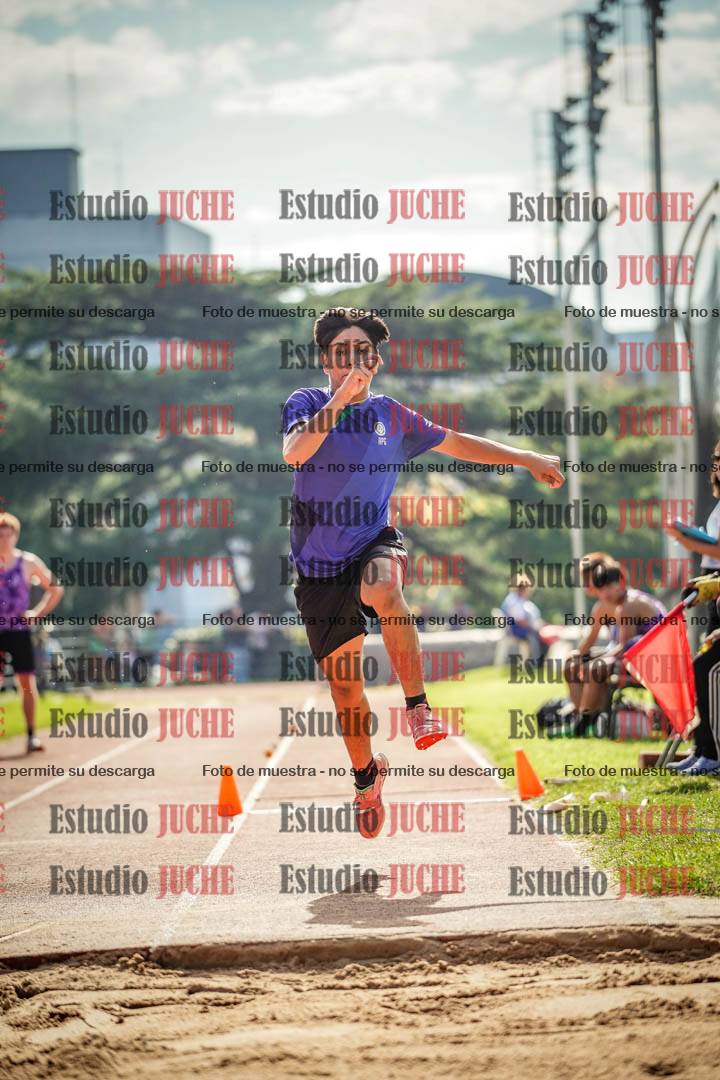 Fotos del salto triple de varones
