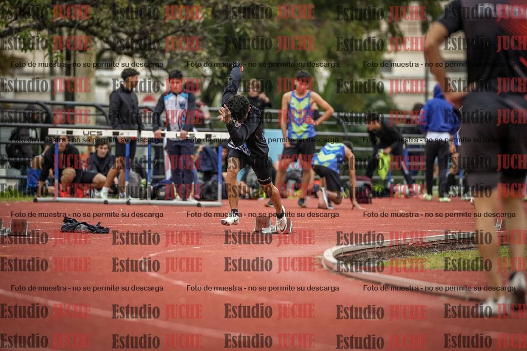 Fotos de los 200 m llanos de varones