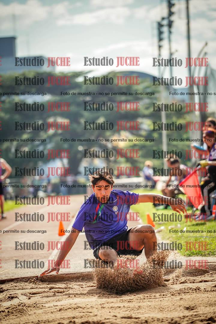 Fotos del salto triple de varones