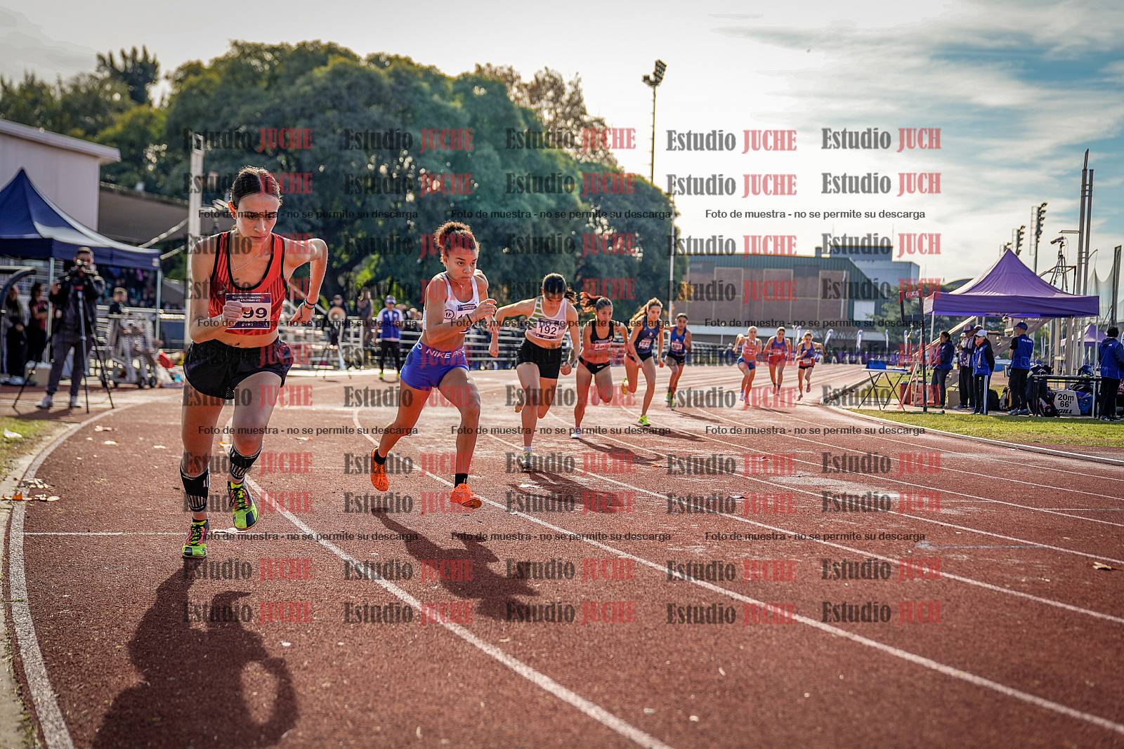 Fotos de los 800 m de mujeres