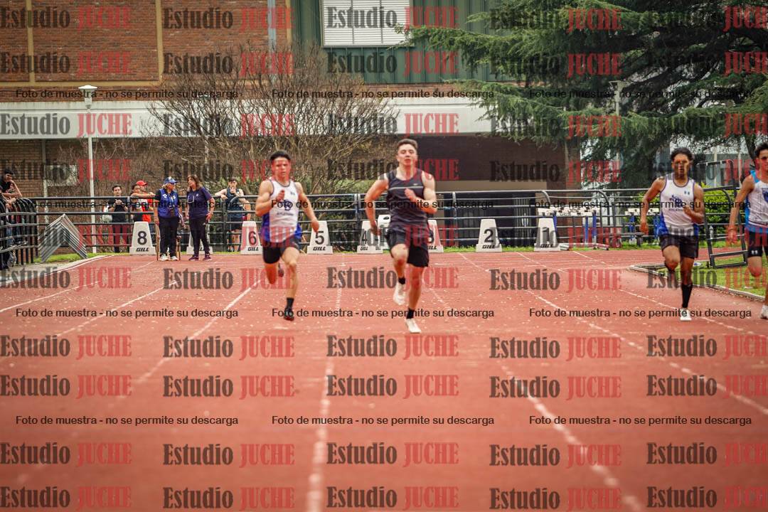 Fotos de los 200 m de varones