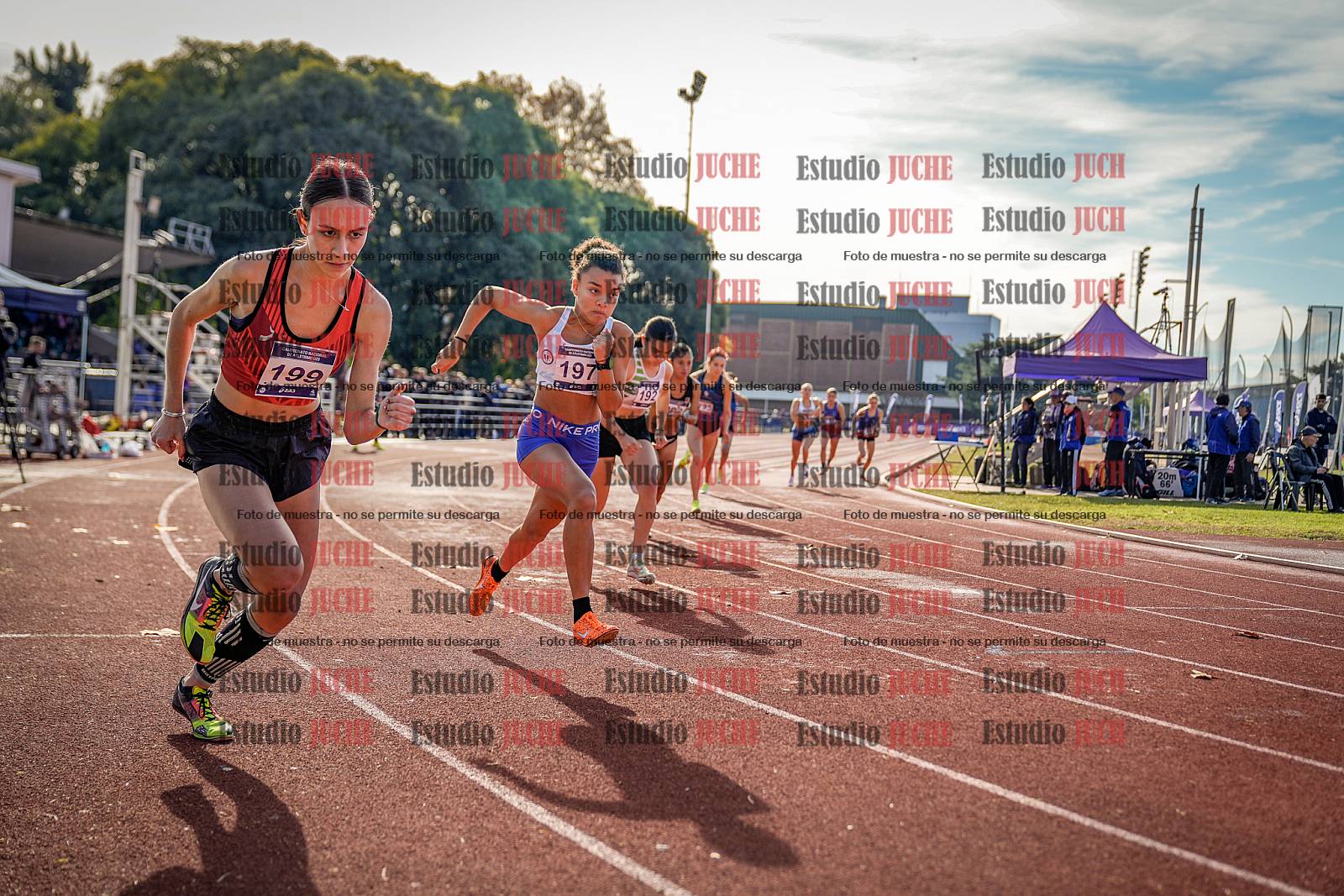 Fotos de los 800 m de mujeres