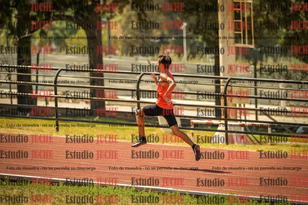 Fotos de los 295 m con vallas de varones