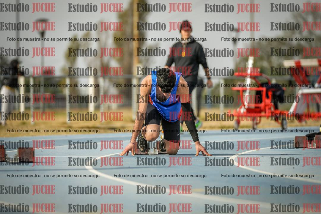 Fotos de los 200 m llanos de varones