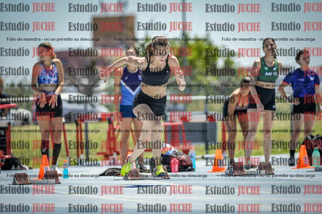 Fotos de los 100 m llanos de mujeres