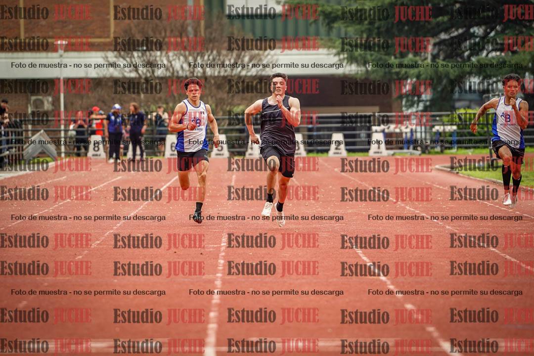 Fotos de los 200 m de varones