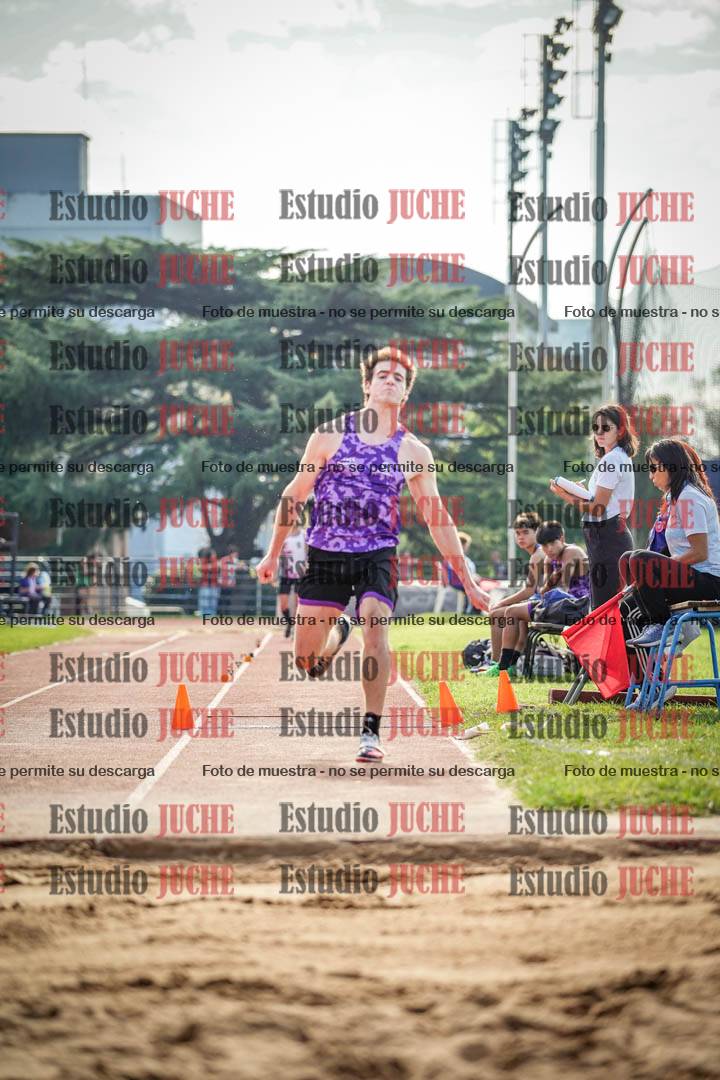 Fotos del salto triple de varones