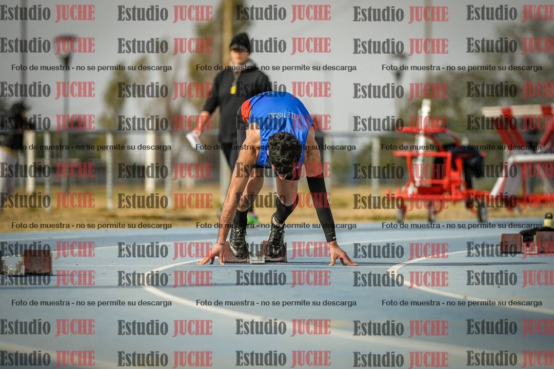 Fotos de los 200 m llanos de varones
