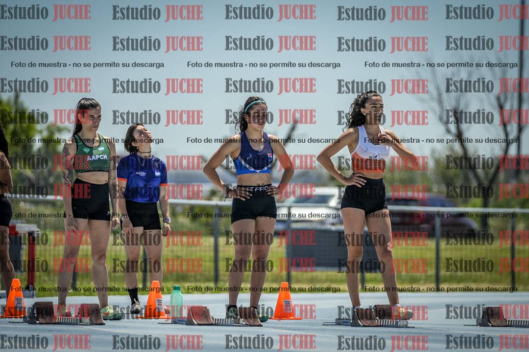 Fotos de los 100 m llanos de mujeres