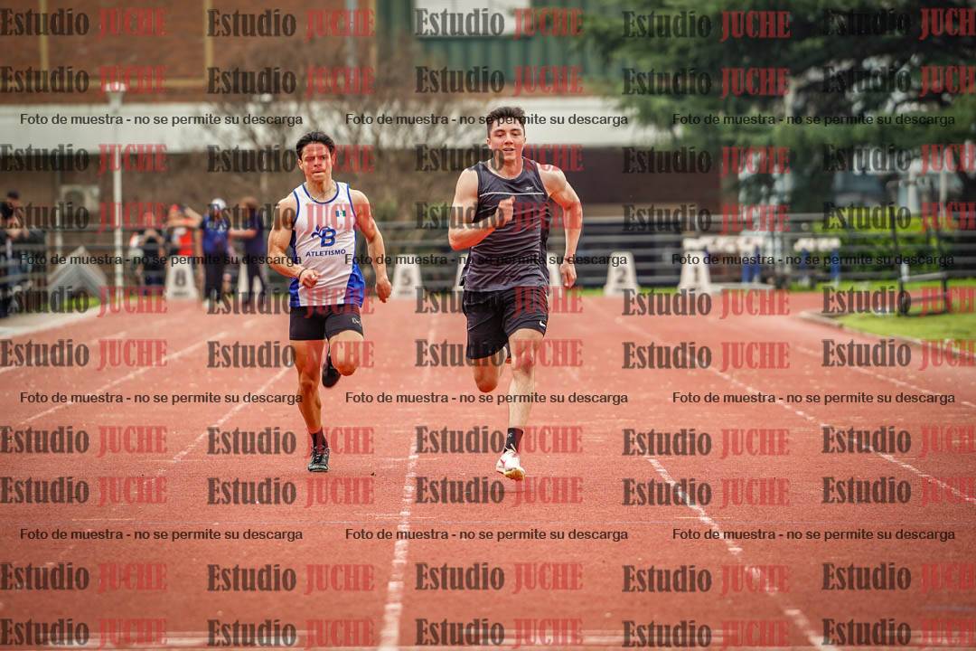 Fotos de los 200 m de varones