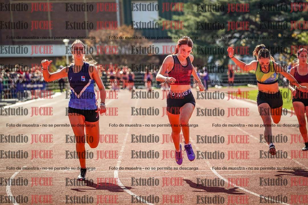 Fotos de los 100 m llanos de mujeres