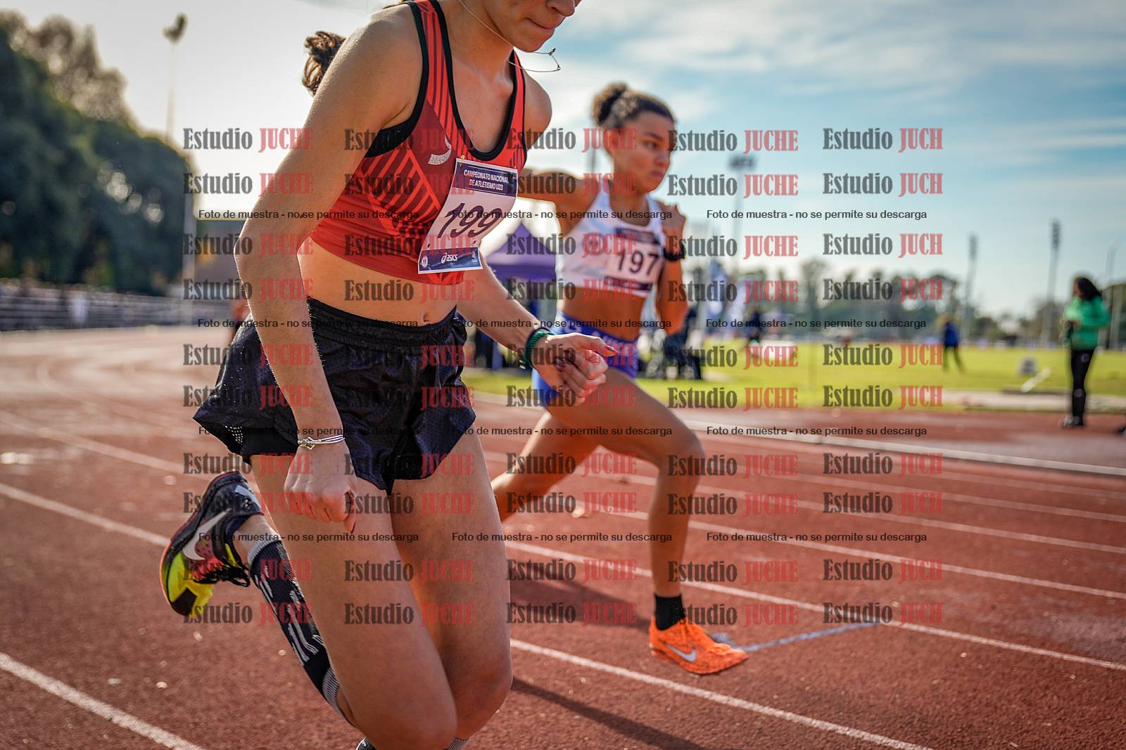 Fotos de los 800 m de mujeres