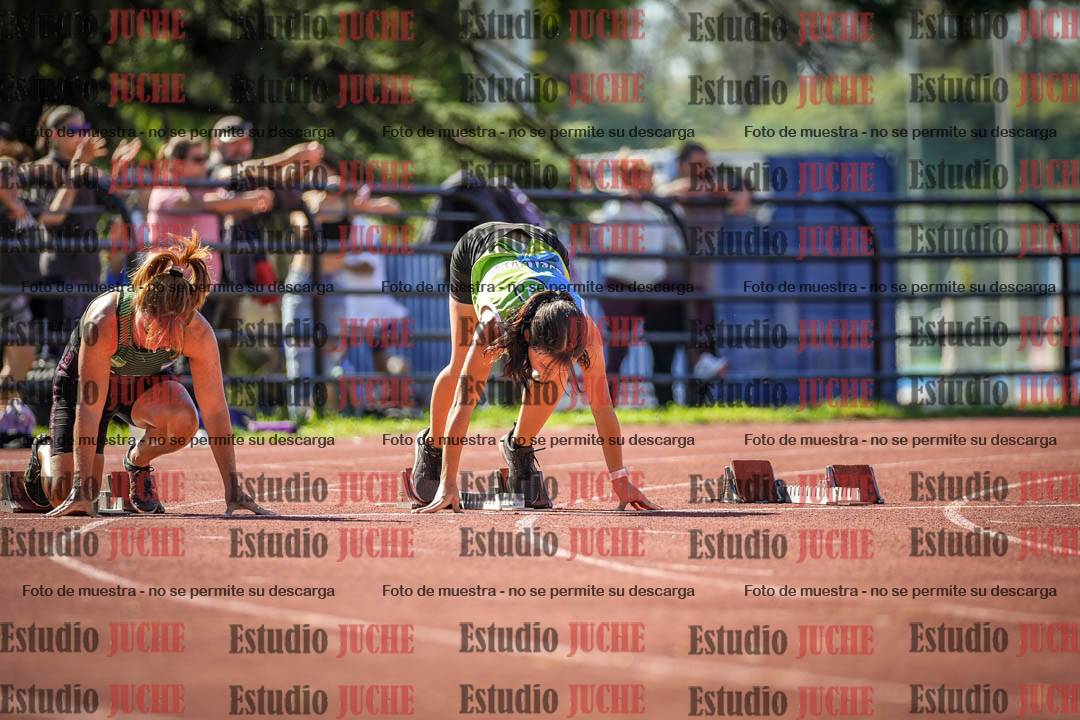 Fotos de los 100 m llanos de mujeres