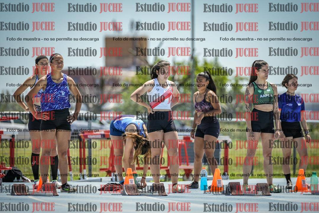 Fotos de los 100 m llanos de mujeres
