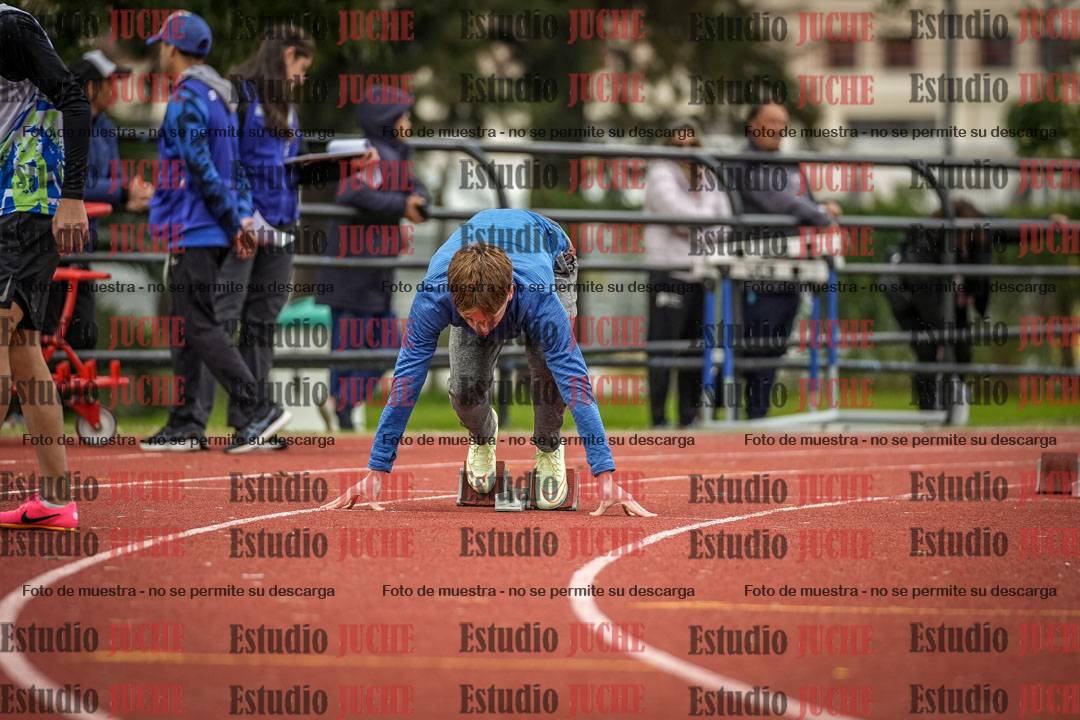 Fotos de los 200 m llanos de varones