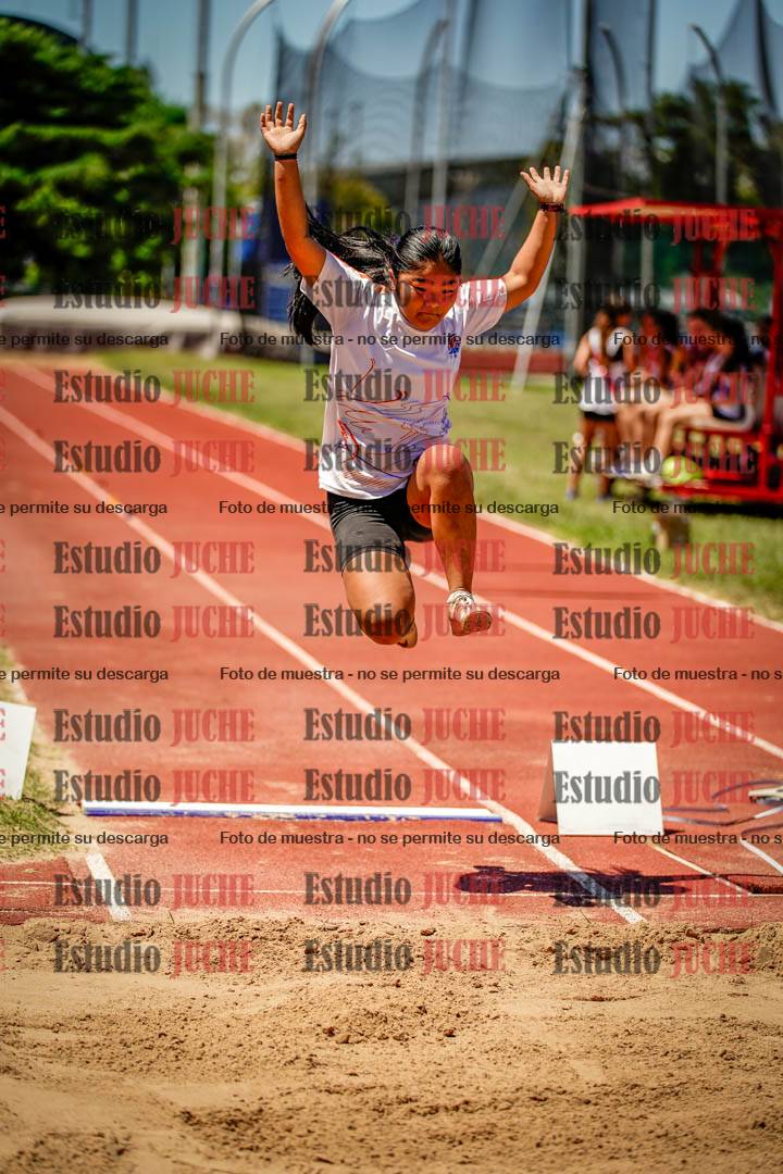 Fotos del salto en largo de mujeres - U14