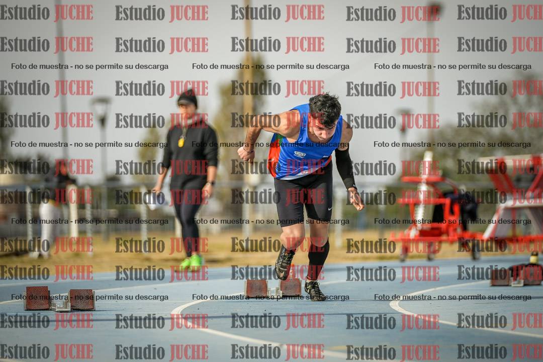 Fotos de los 200 m llanos de varones
