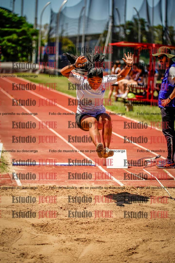 Fotos del salto en largo de mujeres - U14
