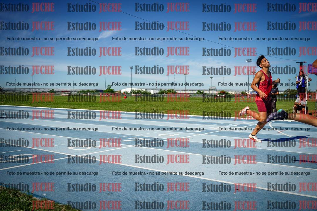 Fotos de los 400 m llanos de varones