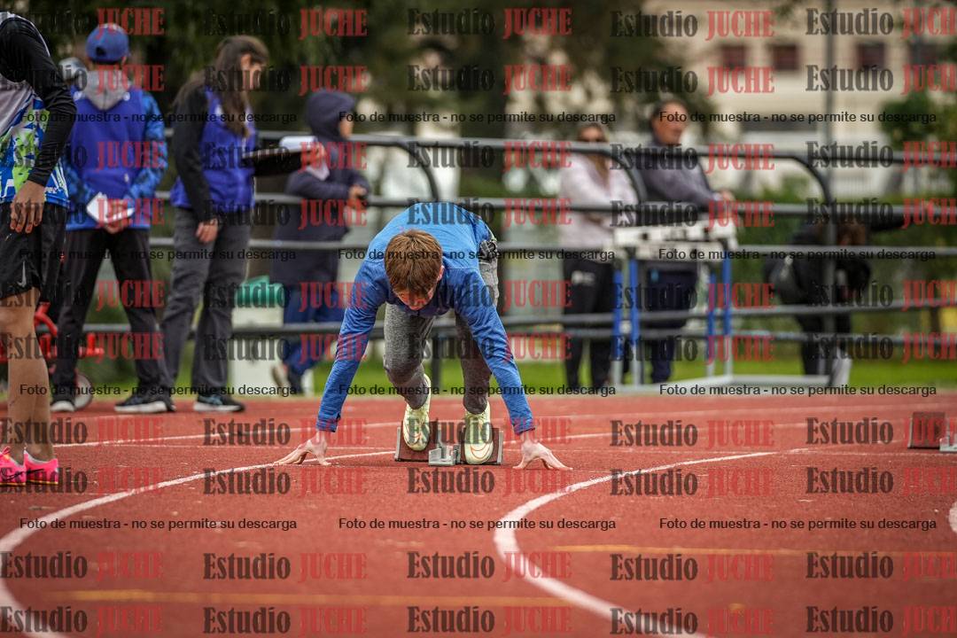 Fotos de los 200 m llanos de varones