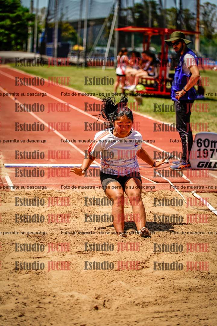 Fotos del salto en largo de mujeres - U14