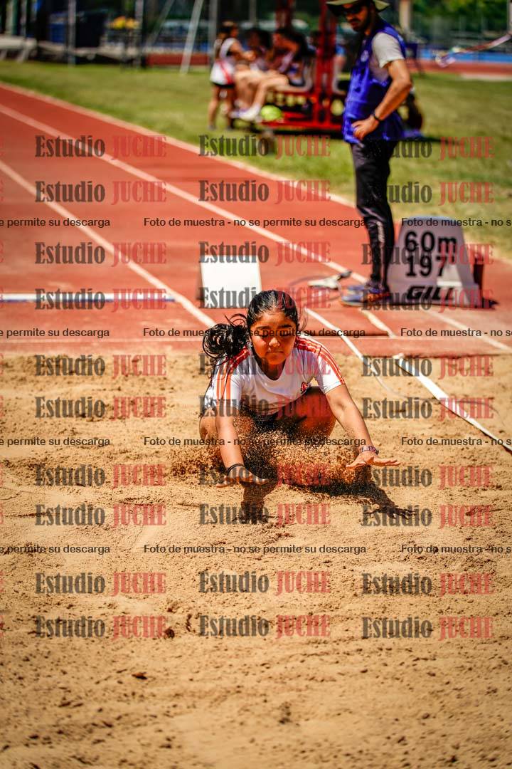 Fotos del salto en largo de mujeres - U14