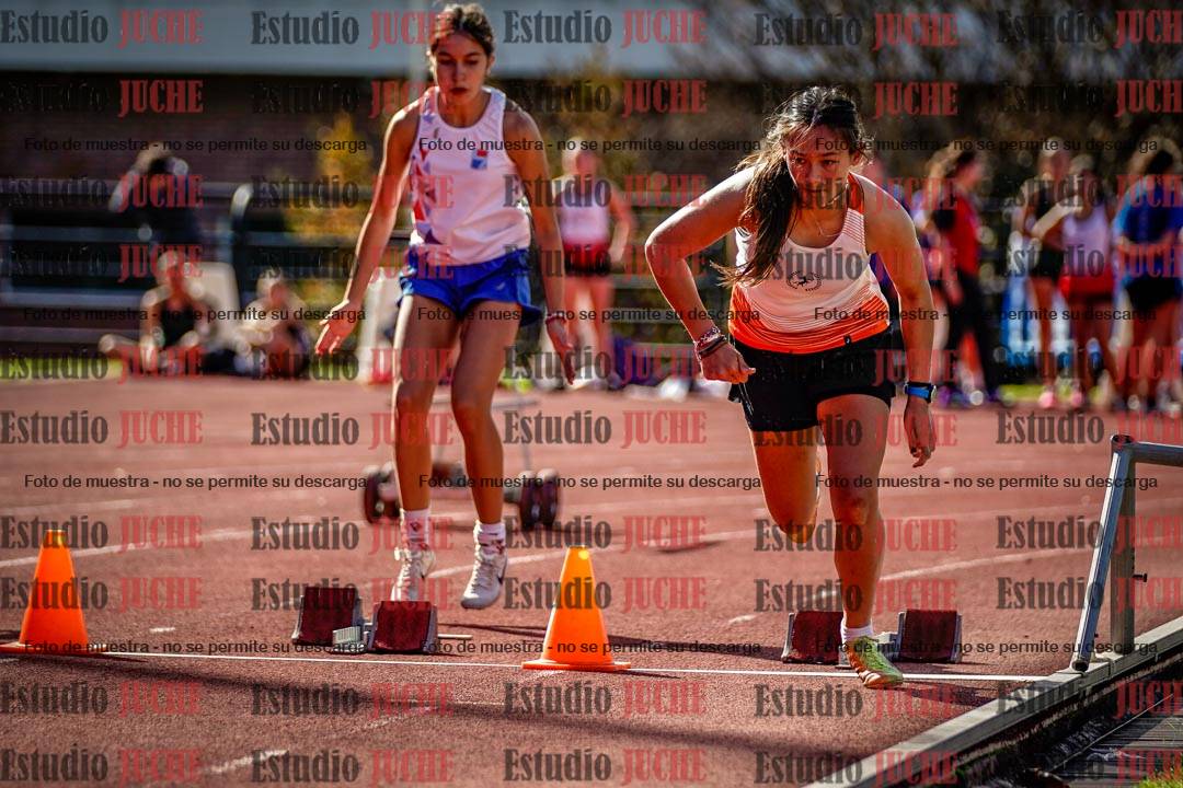 Fotos de los 80 m llanos de mujeres