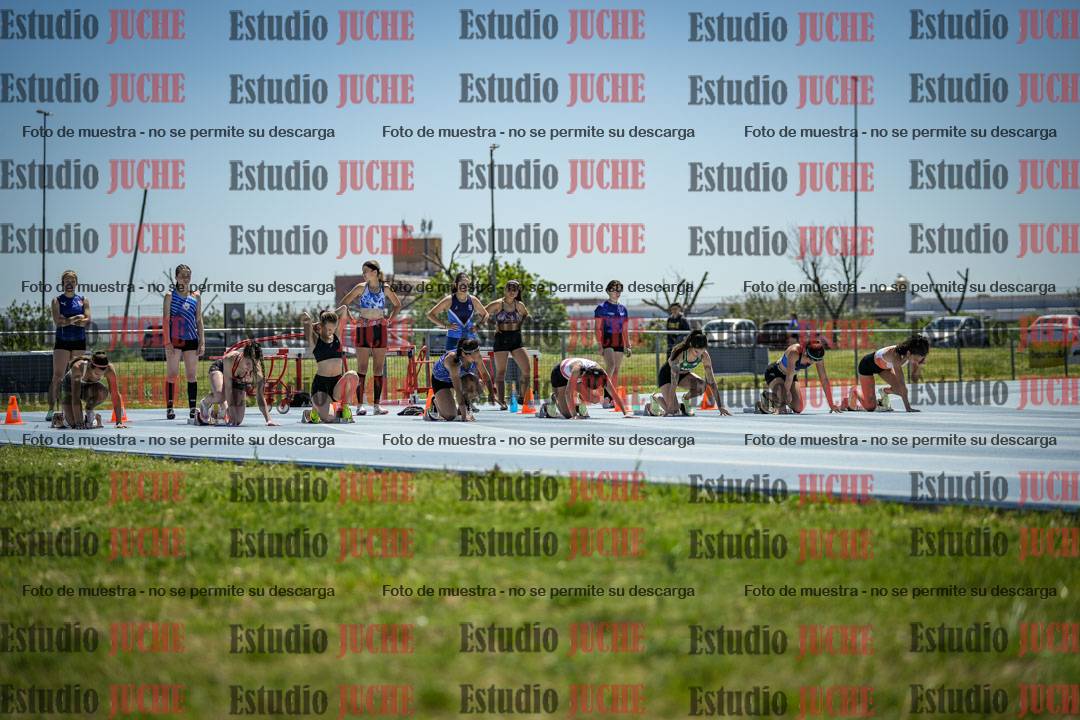 Fotos de los 100 m llanos de mujeres