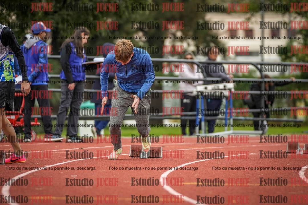 Fotos de los 200 m llanos de varones