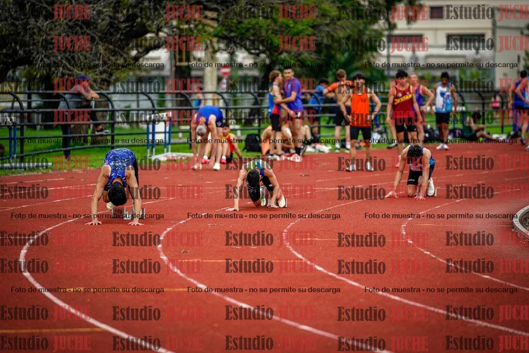 Fotos de los 200 m de varones