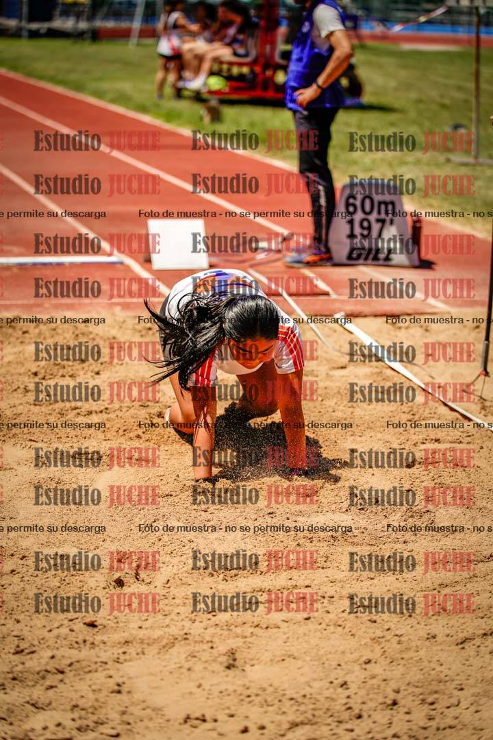 Fotos del salto en largo de mujeres - U14