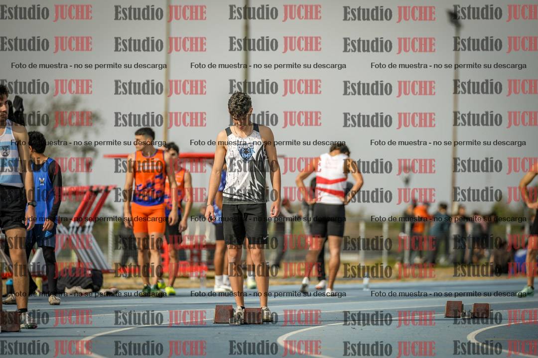 Fotos de los 200 m llanos de varones