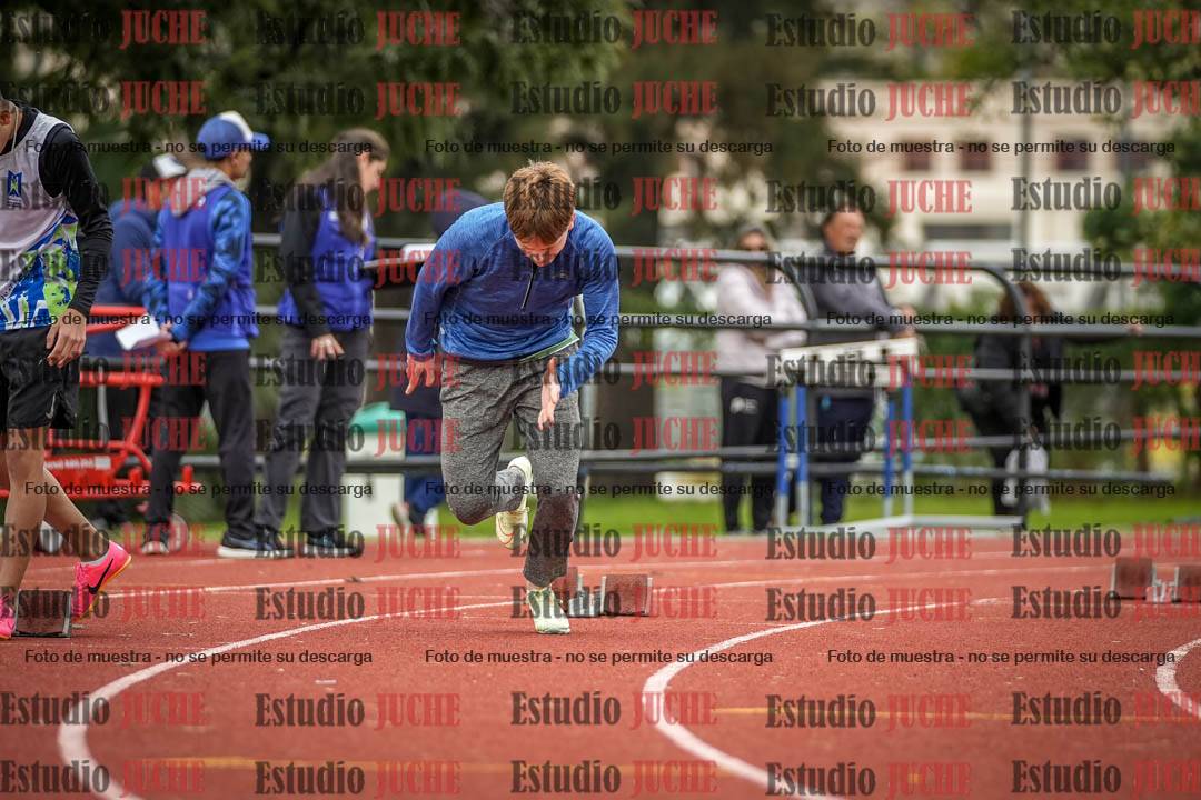 Fotos de los 200 m llanos de varones