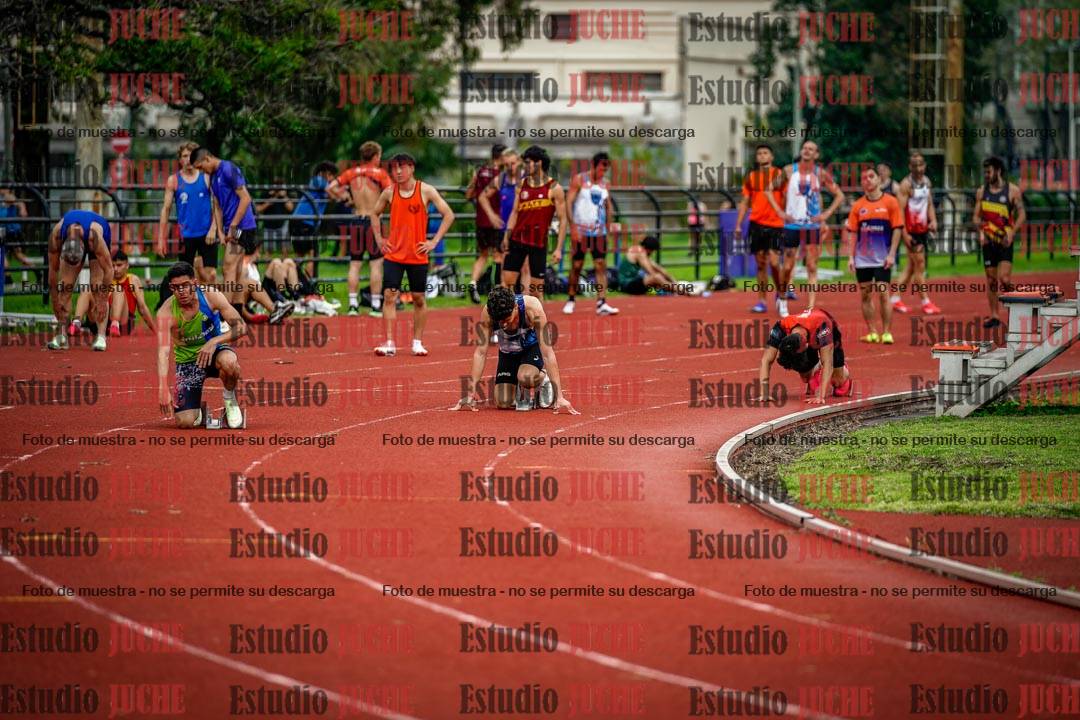 Fotos de los 200 m de varones