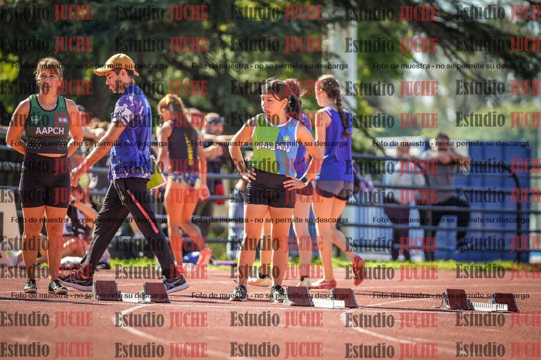 Fotos de los 100 m llanos de mujeres