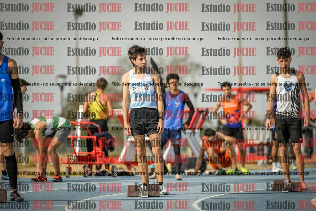 Fotos de los 200 m llanos de varones
