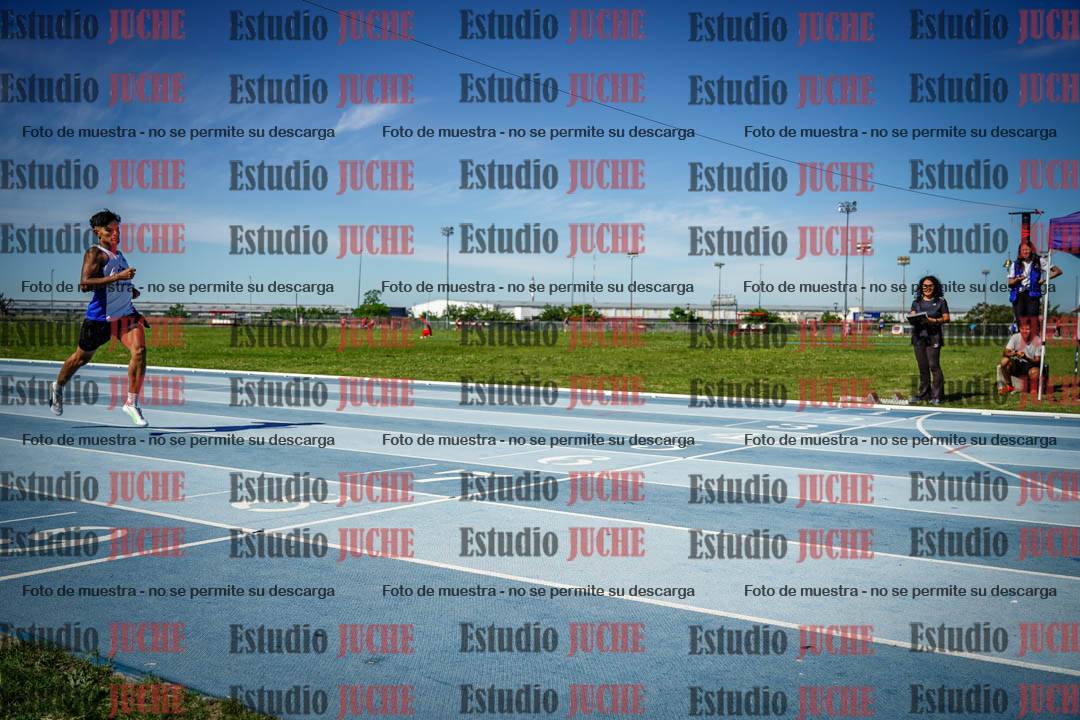 Fotos de los 400 m llanos de varones