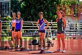 Fotos de los 100 m con vallas de mujeres