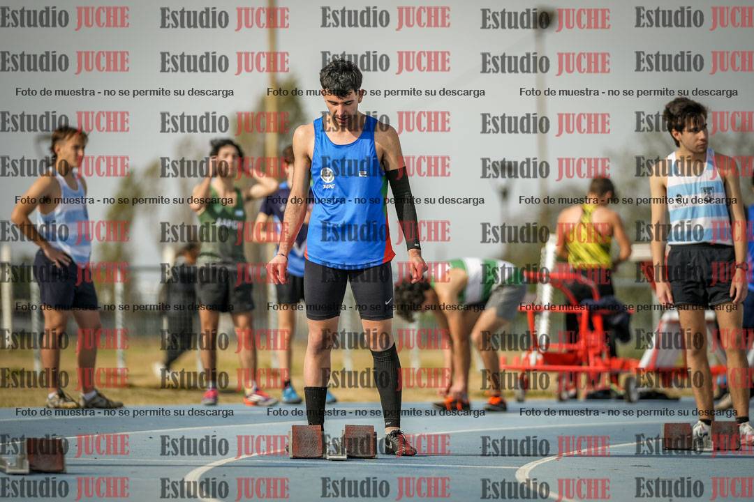 Fotos de los 200 m llanos de varones