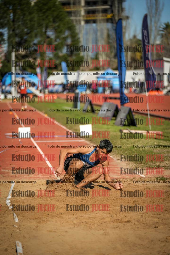Fotos del salto triple de varones