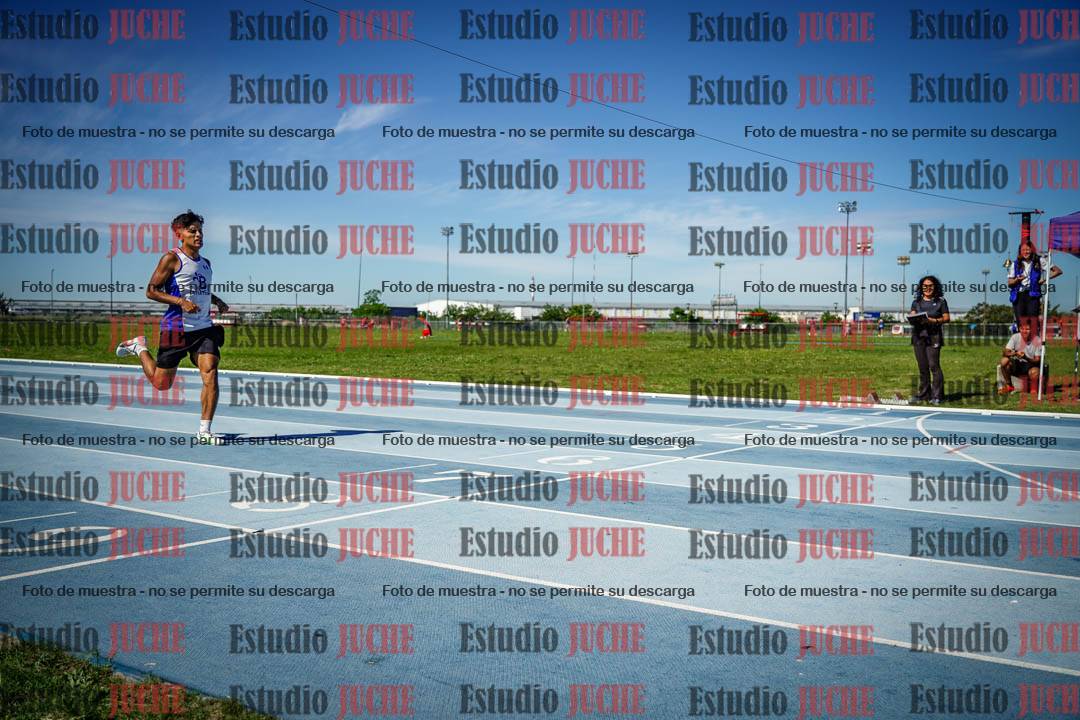 Fotos de los 400 m llanos de varones
