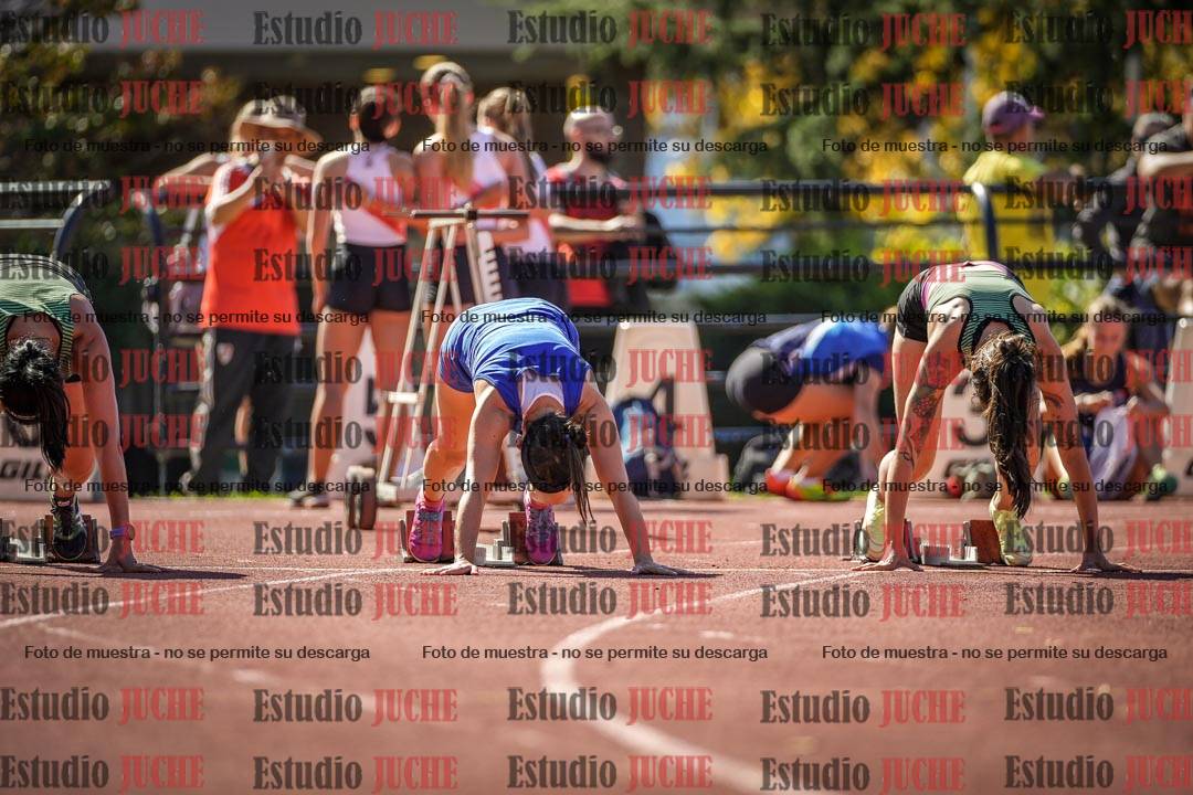 Fotos de los 100 m llanos de mujeres